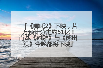 《哪吒2》下映，片方预计分走约51亿！肖战《射雕》与《熊出没》今晚都将下映