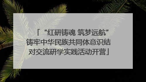 “红研铸魂 筑梦远航”铸牢中华民族共同体意识结对交流研学实践活动开营