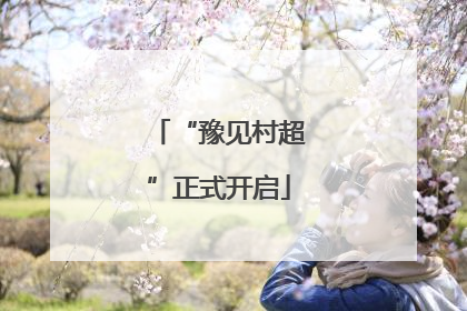 “豫见村超”正式开启