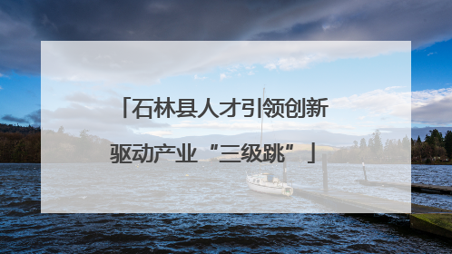 石林县人才引领创新驱动产业“三级跳”