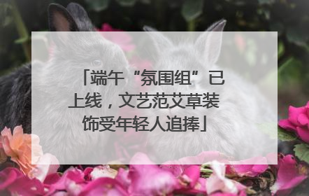 端午“氛围组”已上线，文艺范艾草装饰受年轻人追捧