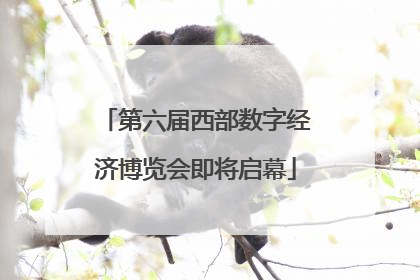 第六届西部数字经济博览会即将启幕