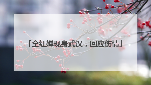 全红婵现身武汉，回应伤情