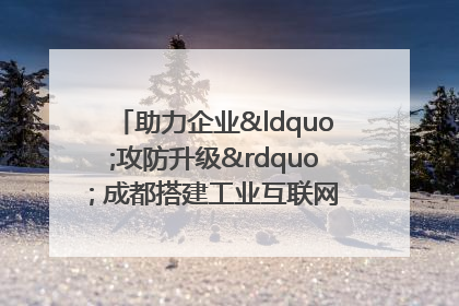 助力企业“攻防升级” 成都搭建工业互联网安全供需对接平台