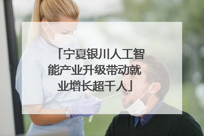 宁夏银川人工智能产业升级带动就业增长超千人
