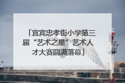 宜宾忠孝街小学第三届“艺术之星”艺术人才大赛圆满落幕