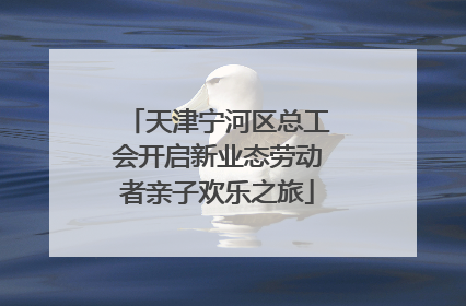 天津宁河区总工会开启新业态劳动者亲子欢乐之旅