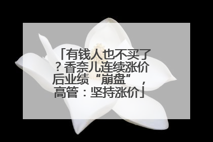 有钱人也不买了？香奈儿连续涨价后业绩“崩盘”，高管：坚持涨价