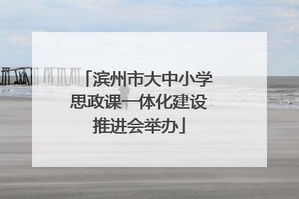 滨州市大中小学思政课一体化建设推进会举办