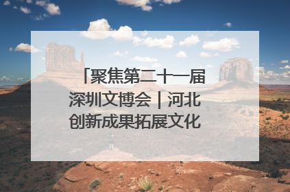 聚焦第二十一届深圳文博会｜河北创新成果拓展文化产业“朋友圈”