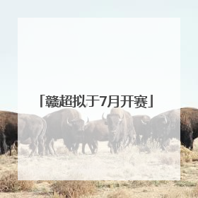 赣超拟于7月开赛
