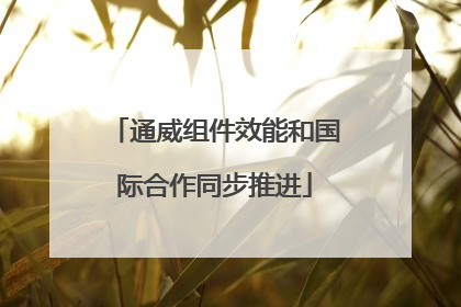 通威组件效能和国际合作同步推进