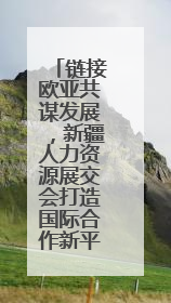 链接欧亚共谋发展，新疆人力资源展交会打造国际合作新平台