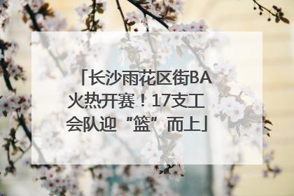长沙雨花区街BA火热开赛！17支工会队迎“篮”而上