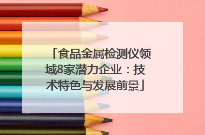 食品金属检测仪领域8家潜力企业：技术特色与发展前景