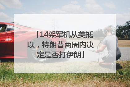 14架军机从美抵以，特朗普两周内决定是否打伊朗